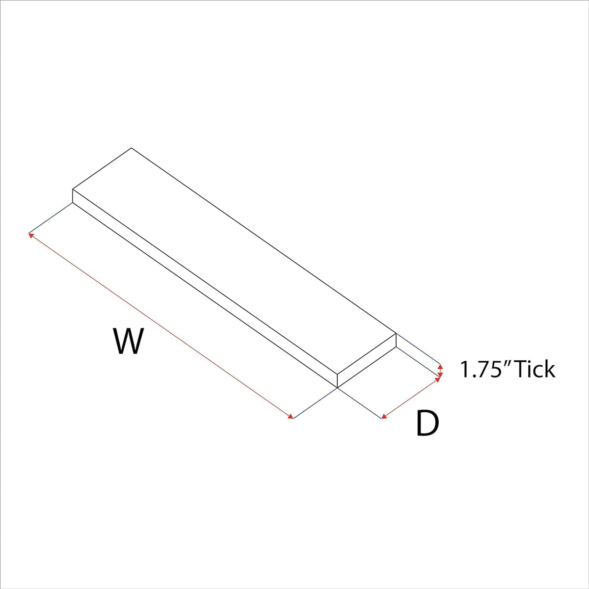 URBANDI, Rustic Floating Shelves, Set of 2, Hidden Bracket, Solid Wood, Heavy Duty, Wall Mounted
