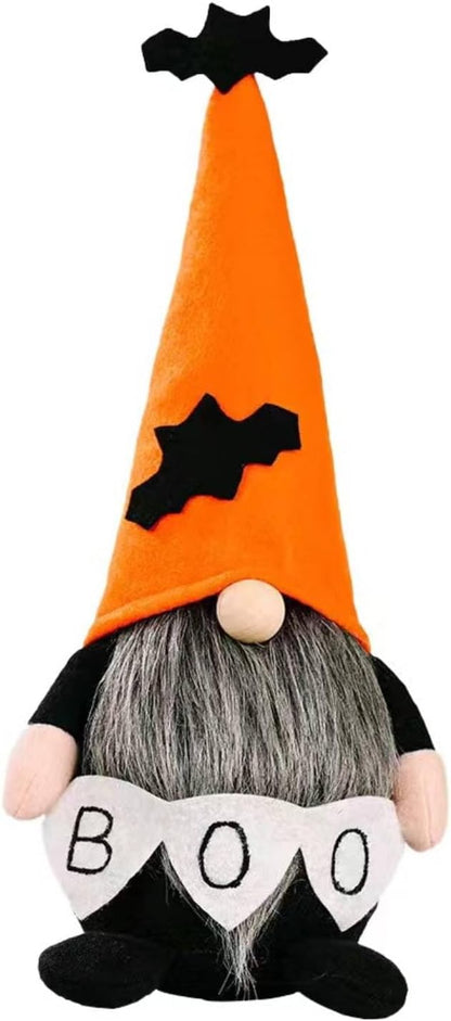 Halloween Gnomes Plush Decor,Witch Scandinavian Tomte Nisse Gnome Swedish Table Decorations