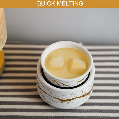 PALANCHY Wax Melt Warmer Ceramic 3-in-1 Oil Burner Electric Candle Wax Warmer Burner Melter