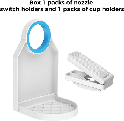 Laundry Detergent dispenser Cup Holder,Nozzle Upgraded Labor-Saving Switch Easily No More runny or