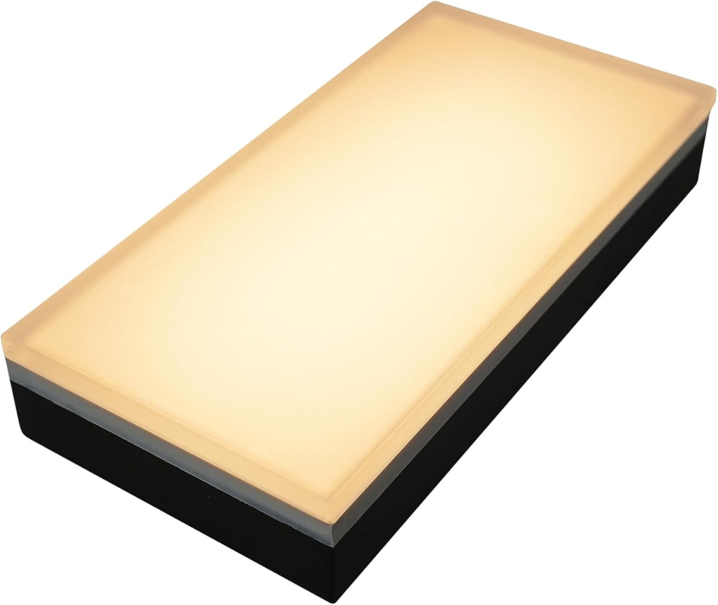 LUMENGY Paver Light 6X12 Inch (5.9 X 11.81 inch), Warm White 2700K Glare-Free Illumination for