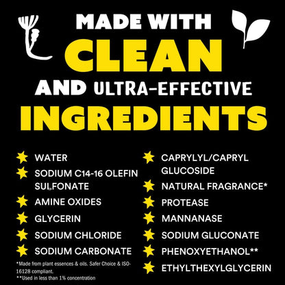 Molly's Suds Liquid Laundry Detergent | Clean Laundry Detergent Soap for Sensitive Skin | 2x