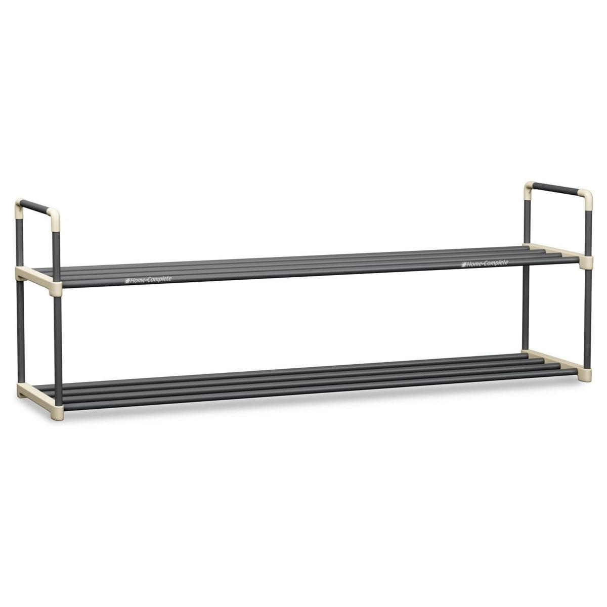Shoe Rack - 2-Tier Shoe Organizer for Closet, Bathroom, Entryway - Shelf Holds 10 Pairs Sneakers