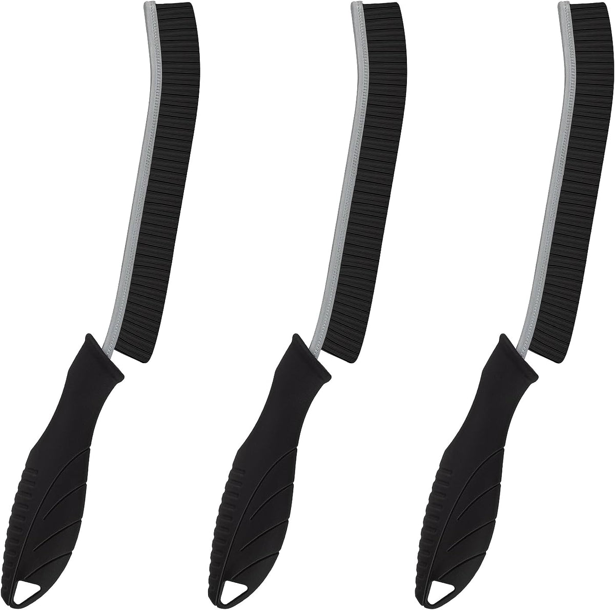 Cleaning Brush - 3 Pcs Hard Bristle Crevice Cleaning Brush, Grout Brush, Scrub Brush for Tile Grout