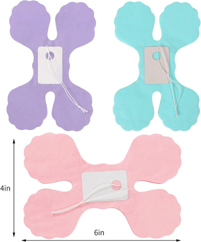 Pink-Purple Mint Mermaid Party-Decorations Streamers-Garland - 12pcs Teal Ocean-Themed 4-Leaf