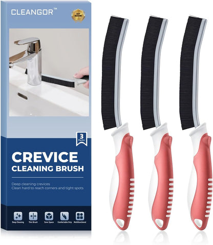 Crevice Cleaning Brushes, Scrub Brush for Hard to Reach Small Space, Home Essentials, Cleaning
