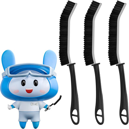 Crevice Cleaning Brushes, Serrated Cleaner Scrub Brush Tool for Hard to Reach Tight Space, Home