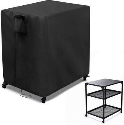 Kingling Outdoor Pizza Oven Table Cover for Ooni Medium Table, Waterproof Outdoor Grill Prep Table