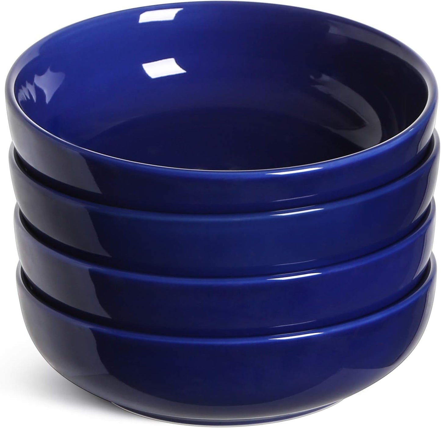 LE TAUCI Pasta Bowls 45 oz, Salad Bowls Set for Serving Soup, Pasta, Noodle, Dinner, Large Kitchen