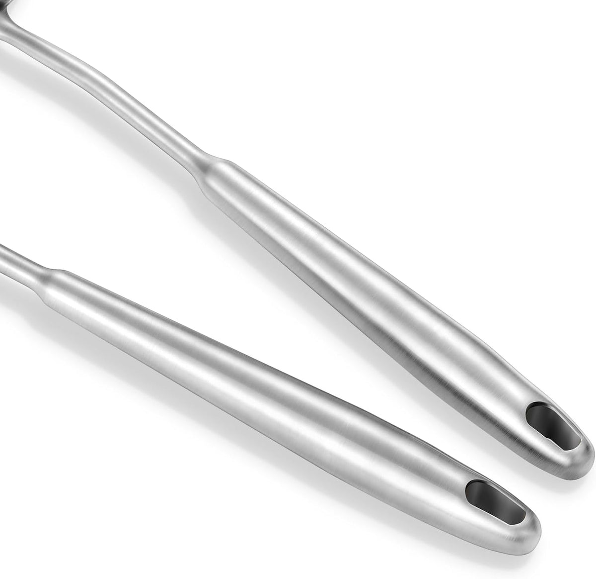 15" Wok Spatula and Ladle,Skimmer Spoon, Slotted Turner Spatula,304 Stainlss Steel Matte Kitchen