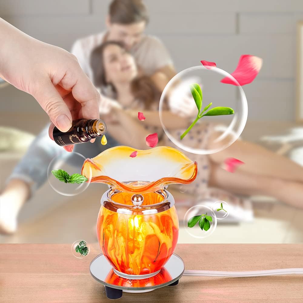 HUNANBANG Electric Oil Melt Warmer Electric Wax Melt Warmer Wax Melter Fragrance Oil Warmer