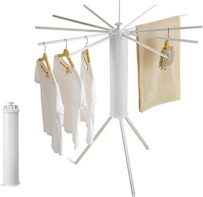 JOOM Tripod Clothes Drying Rack, Garment Rack Portable and Foldable Space Saving Laundry Drying