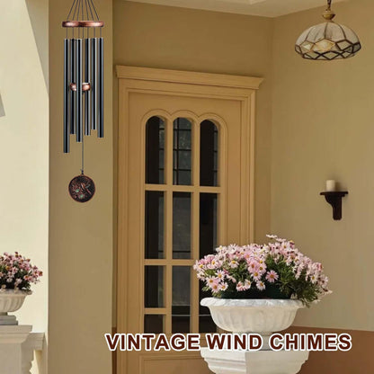 Wind Chimes for Outside, Hummingbird Deep Tone Vintage Wind Chime Outdoor Clearance