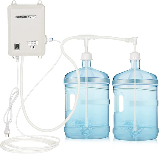Bottle Water Dispenser Pump System, 20ft 110V AC US Plug High Flow Bottled Water Dispensering with
