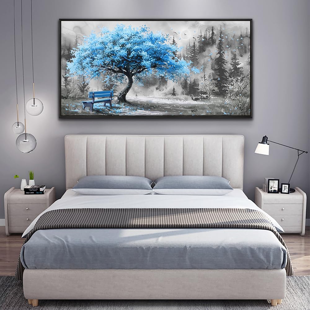 ZUITINGHUA Black Framed Canvas Wall Art For Living Room Large Wall Decor For Office Bedroom