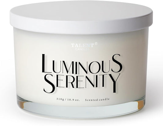 Scented Candles for Home - Large 3 Wick Jar Candles - Natural Soy Wax Candles Gifts for Women & Men