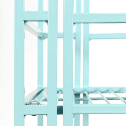 Convenience Concepts Xtra Storage Shelves - 5-Tier Folding Metal Storage Shelves, Closet Organizer