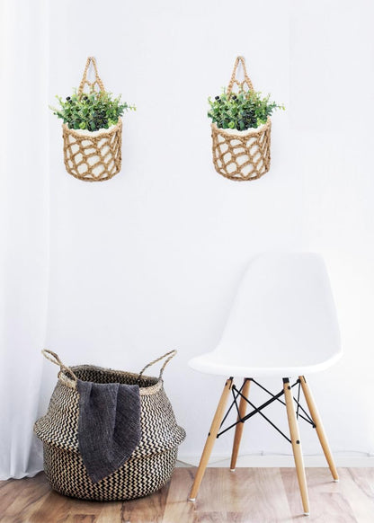2PK Wall Planters for Indoor Plants, Macrame Plant Hanger | Wall Planter, Plant Hanger, Hanging