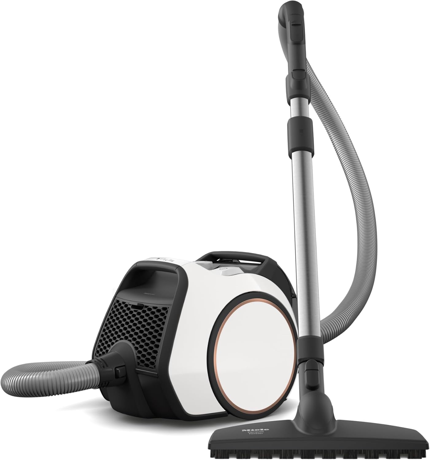 Miele Boost CX1 Parquet - Bagless Canister Vacuum Cleaner, Lightweight, Compact and Corded with