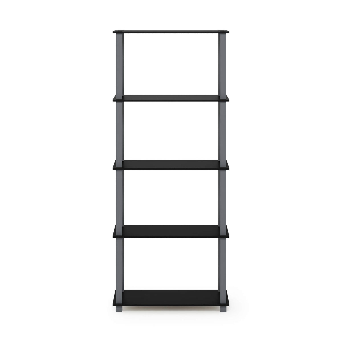 Furinno Turn-N-Tube 5-Tier Multipurpose Shelf / Display Rack / Storage Shelf / Bookshelf, Square