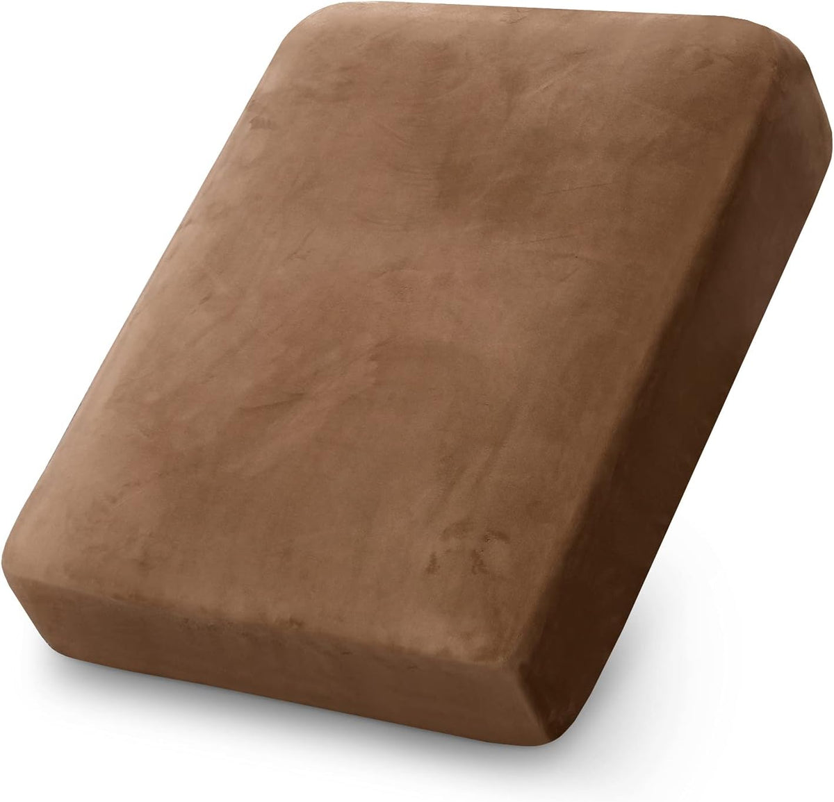 PrinceDeco Stretch Velvet Couch Cushion Cover,Soft Cushion Slipcover for Chair Cushion Furniture