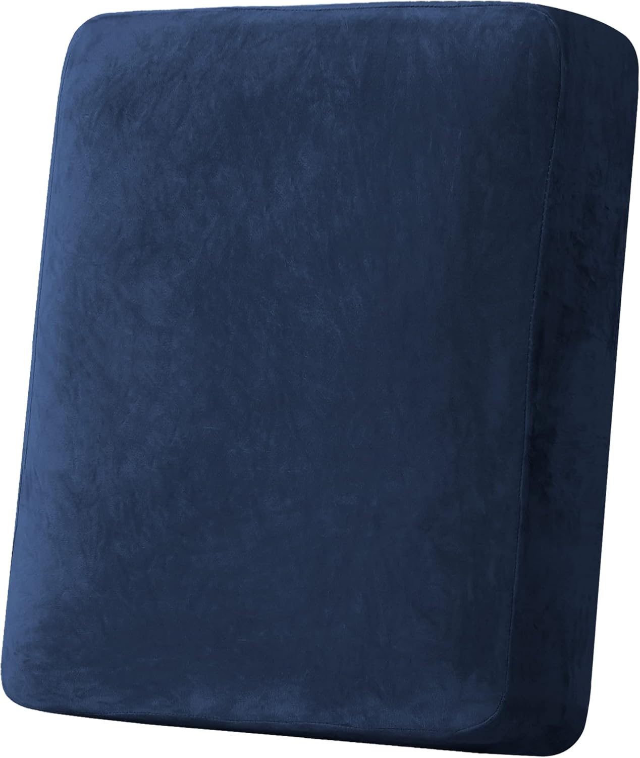 H.VERSAILTEX Velvet Stretch Couch Cushion Cover Plush Cushion Slipcover for Chair Cushion Furniture