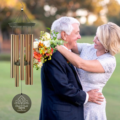ASTARIN Personalized Wind Chimes for Anniversary, Customized Wedding, Anniversary Presents