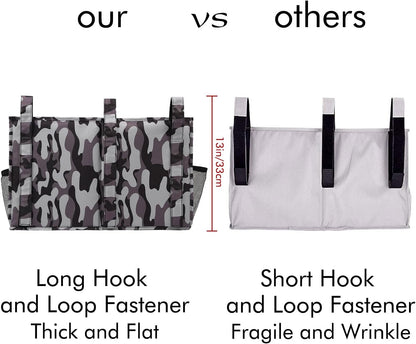 Surblue Bedside Caddy Hanging Organizer Storage Bag Pocket for Bunk, Hospital, College Dorm Rooms