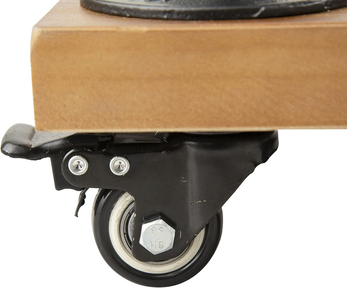 Industrial Pipe Bar Carts/Serving Carts/Kitchen Carts/Wine Rack Carts on Wheels with Shelves - Wood