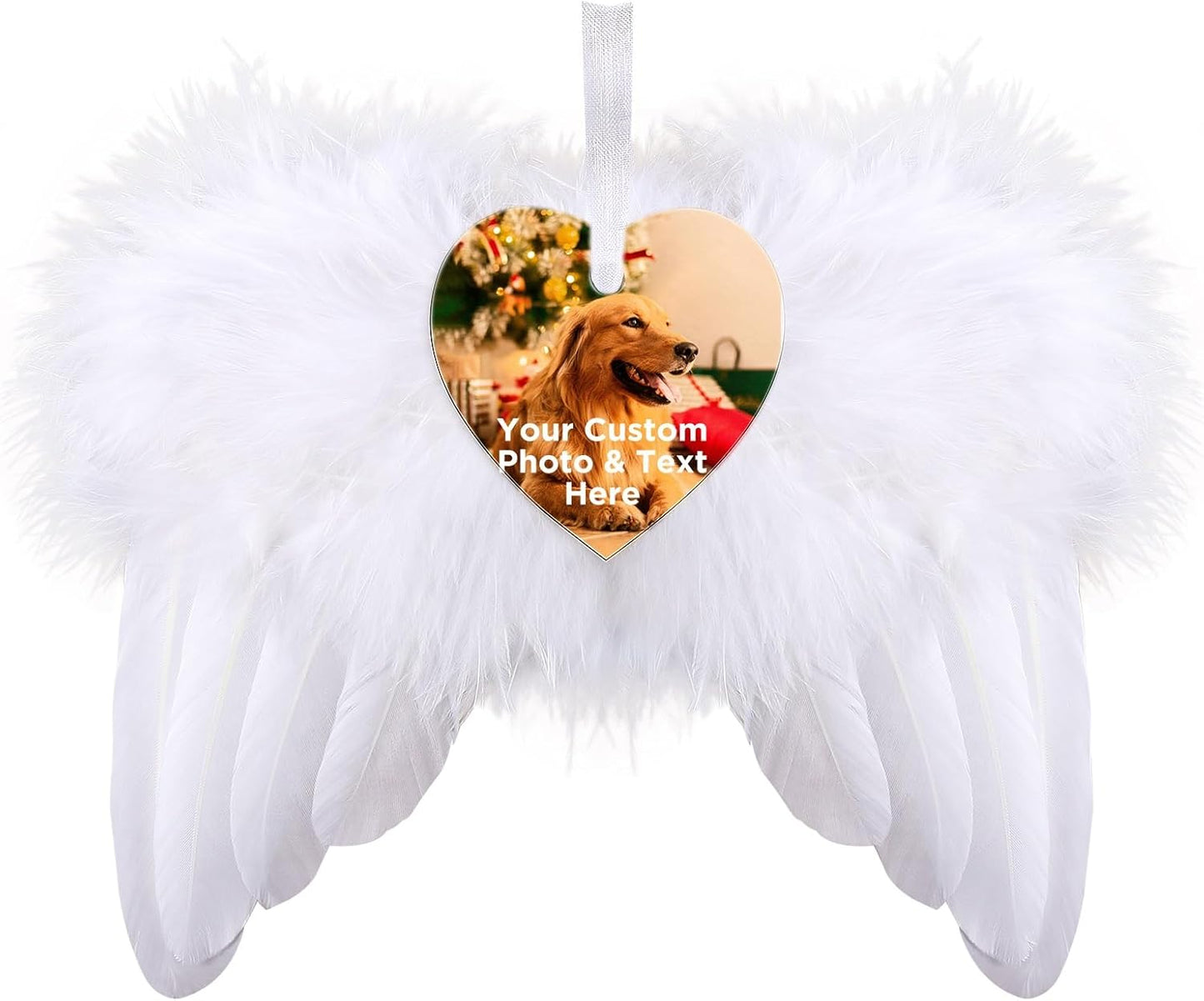 Personalized Christmas Ornaments 2024 Customized with Photo Text Ornament Keepsake Pet First
