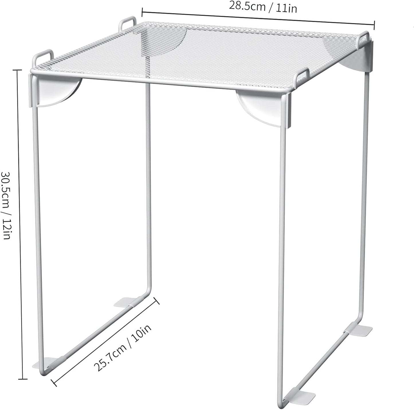 Neudeoc Locker Organizer and Accessories Kit, Includes Mesh Locker Shelf and Magnetic Pen Holder