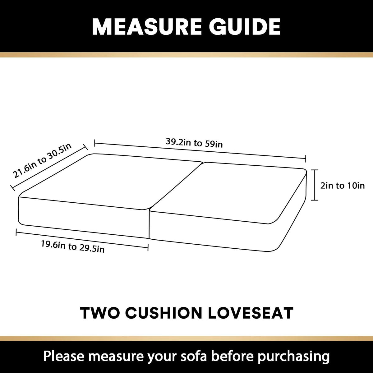 PrinceDeco Stretch Velvet Couch Cushion Covers for Individual Cushions Sofa Cushion Cover Seat