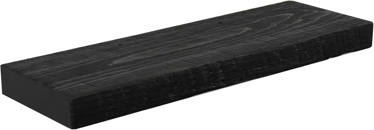 joelsantiques - 24 Inch Wooden Floating Shelves for Wall - 24x8x2 in - Made of Natural Wood - Short