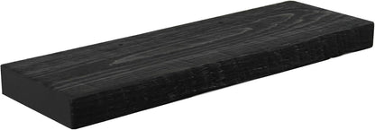 joelsantiques - 24 Inch Wooden Floating Shelves for Wall - 24x8x2 in - Made of Natural Wood - Short