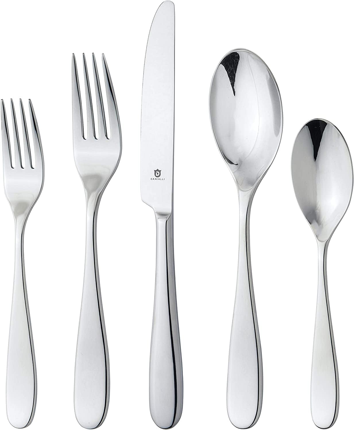 Silverware Set for 16 – 18/10 Stainless Steel Flatware, Mirror Finish, Dishwasher Safe, Durable and