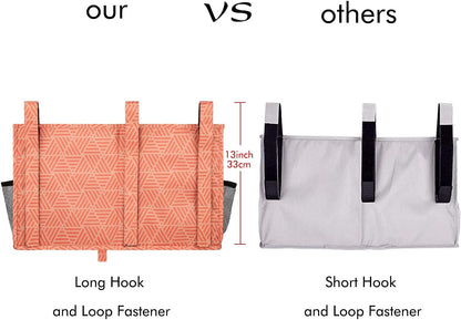 Surblue Bedside Caddy Hanging Organizer Storage Bag Pocket for Bunk, Hospital, College Dorm Rooms