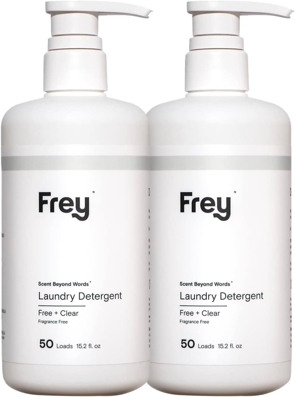 FREY Concentrated Liquid Laundry Detergent | Formulated for Sensitive Skin & HE Washers | Removes