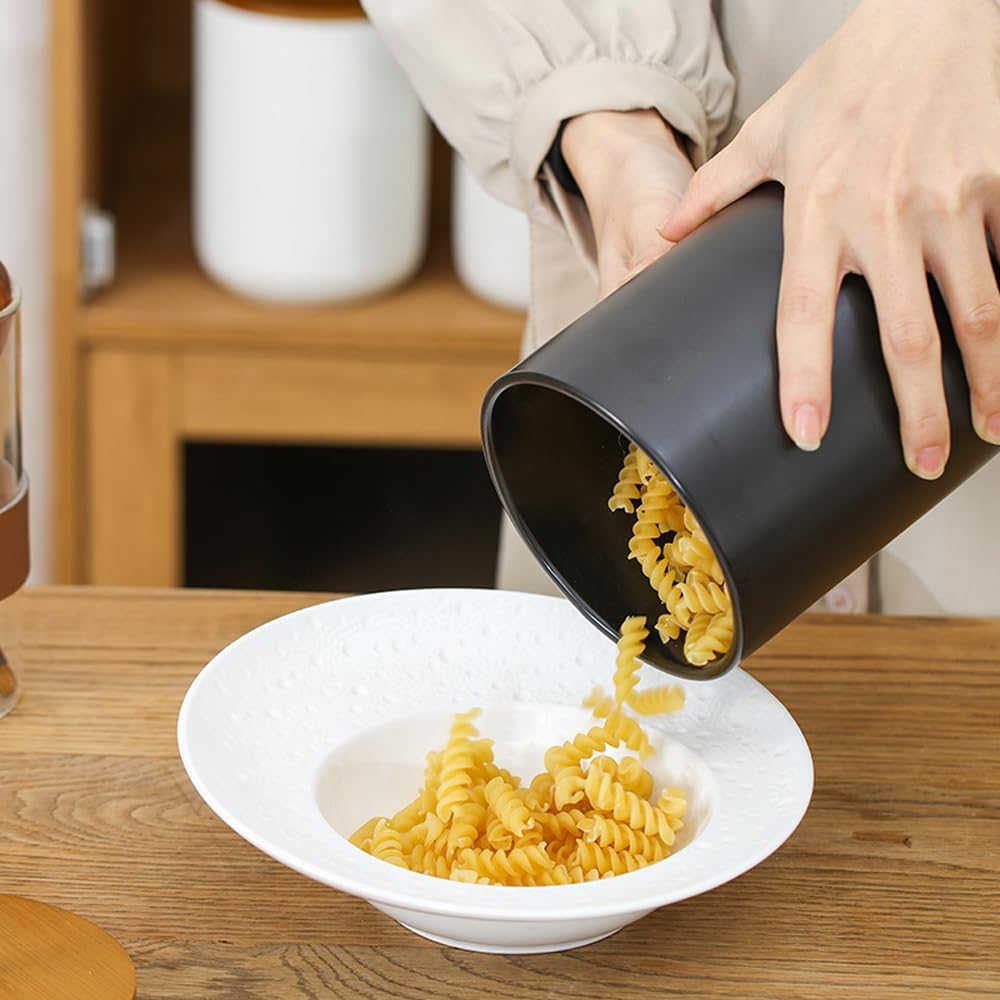 Ceramic Storage Jars, Modern Elegant Highly Polished Airtight Gorgeous Storage Canisters with