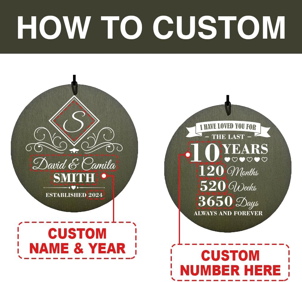 ASTARIN Personalized Wind Chimes for Anniversary, Customized Wedding, Anniversary Presents