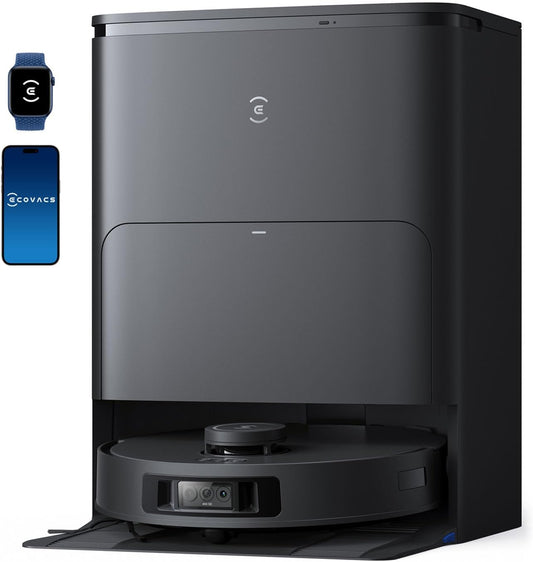 ECOVACS DEEBOT T30S PRO Robot Vacuum and Mop, 11000Pa, TruEdge Adaptive Edge Mopping, ZeroTangle
