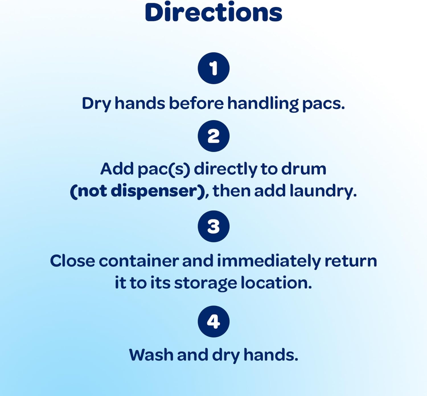 all Free Clear Mighty Pacs Laundry Detergent, for Sensitive Skin, Unscented and Dye Free, 80 Count