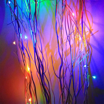 4 x Fairy Lights Battery Operated 8 Lighting Modes,50LEDs,16.4Ft/5 Meters Silver Wire String