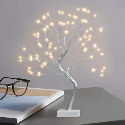 EAMBRITE Fairy Light Spirit Tree, 108 Led Lighted Birch Tree, 8 Modes Lighted Trees for Decoration