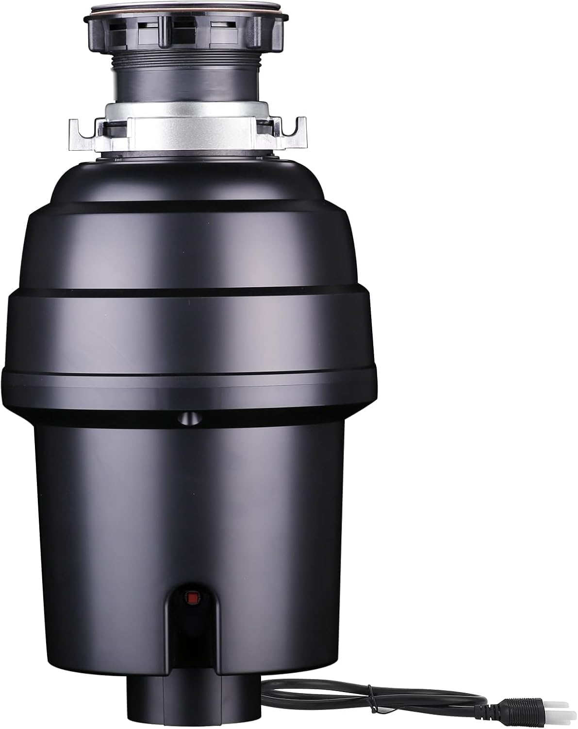 Powerful 1HP Stainless Steel Garbage Disposer, Dishwasher-Friendly and Continuous Feeding Waste