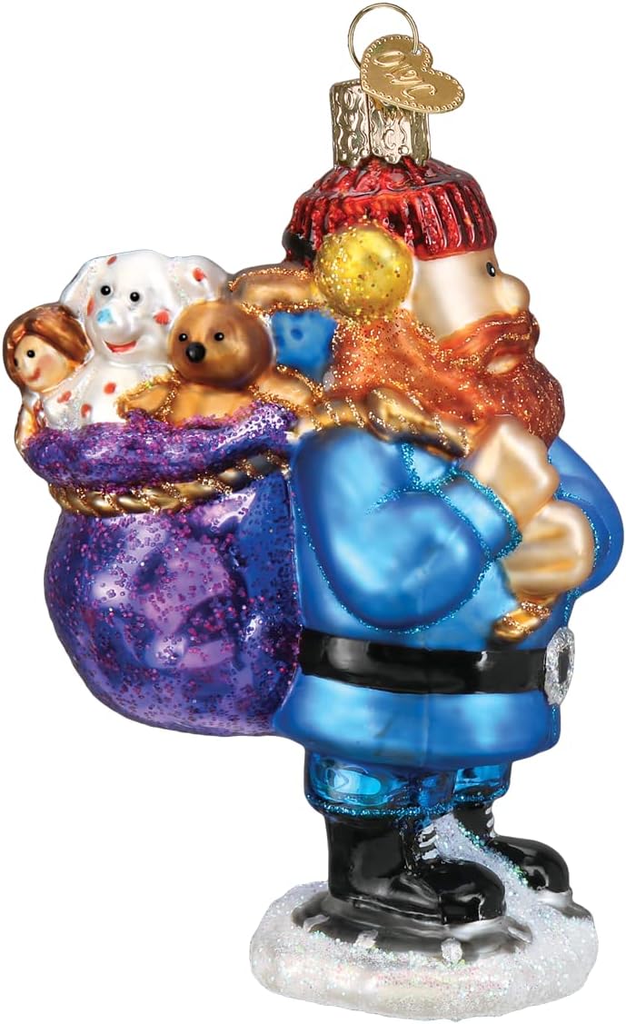 Old World Christmas Rudolph The Red-Nosed Reindeer Yukon Cornelius Glass Blown Ornament for