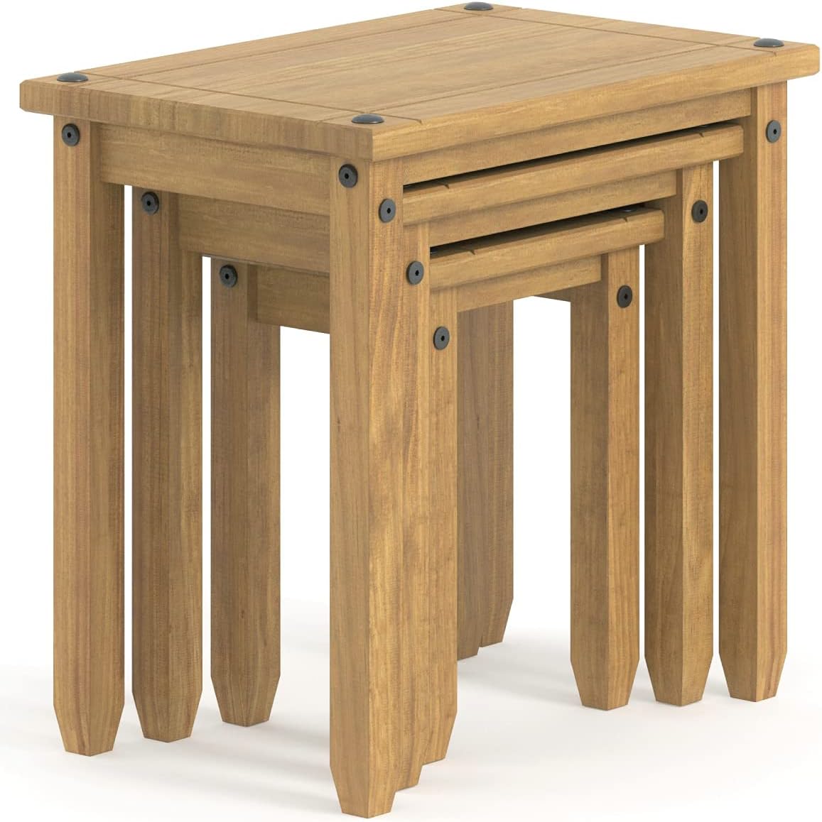 Small Coffee Table - Nesting Tables - Wood Nesting Tables - Small Coffee Tables for Living Room