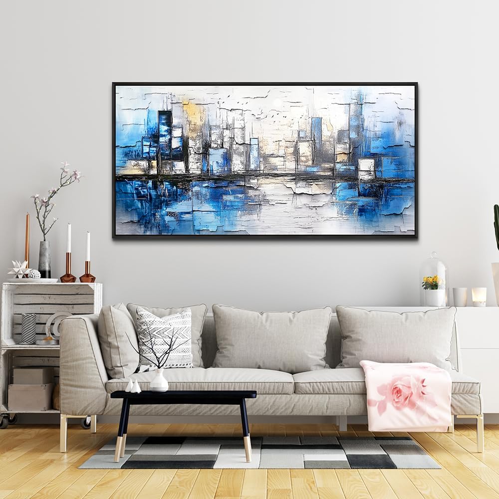 ZUITINGHUA Black Framed Canvas Wall Art For Living Room Large Wall Decor For Office Bedroom