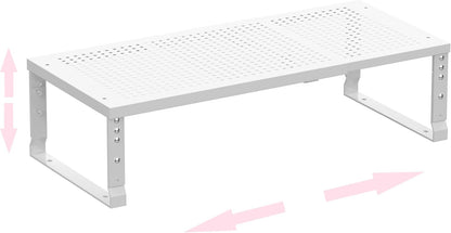 Metal Stackable Expandable Storage Shelf - Multi-Functional Home Storage Shelf, Suitable for