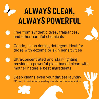 Molly's Suds Original Laundry Detergent Powder | Clean Laundry Detergent Powder for Sensitive Skin