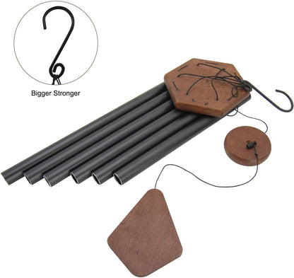 Wind Chimes Outdoor,36 Inch Memorial Wind Chimes Outdoor Large Deep Tone with 6 Heavy Metal Tubes